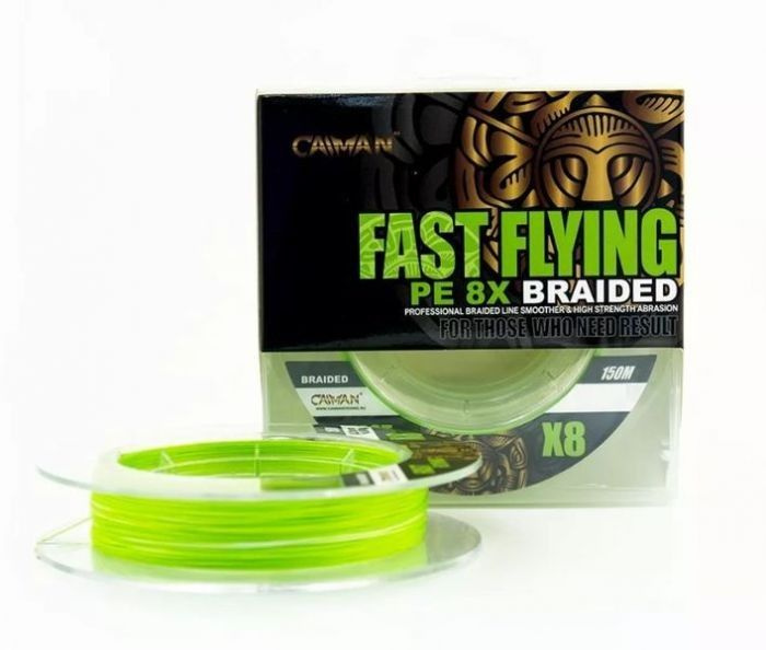 Шнур Caiman Fast Flying 8PE 150м 0.14мм зеленый #1