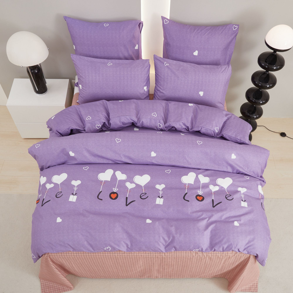 Alanna Комплект постельного белья, Поплин, 1,5 спальный, наволочки 70x70  #1