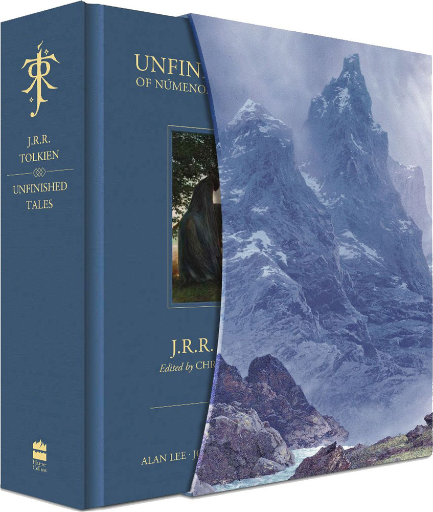 Unfinished Tales. Illustrated Deluxe Slipcased Edition / Tolkien John Ronald Reuel / Книга на Английском #1