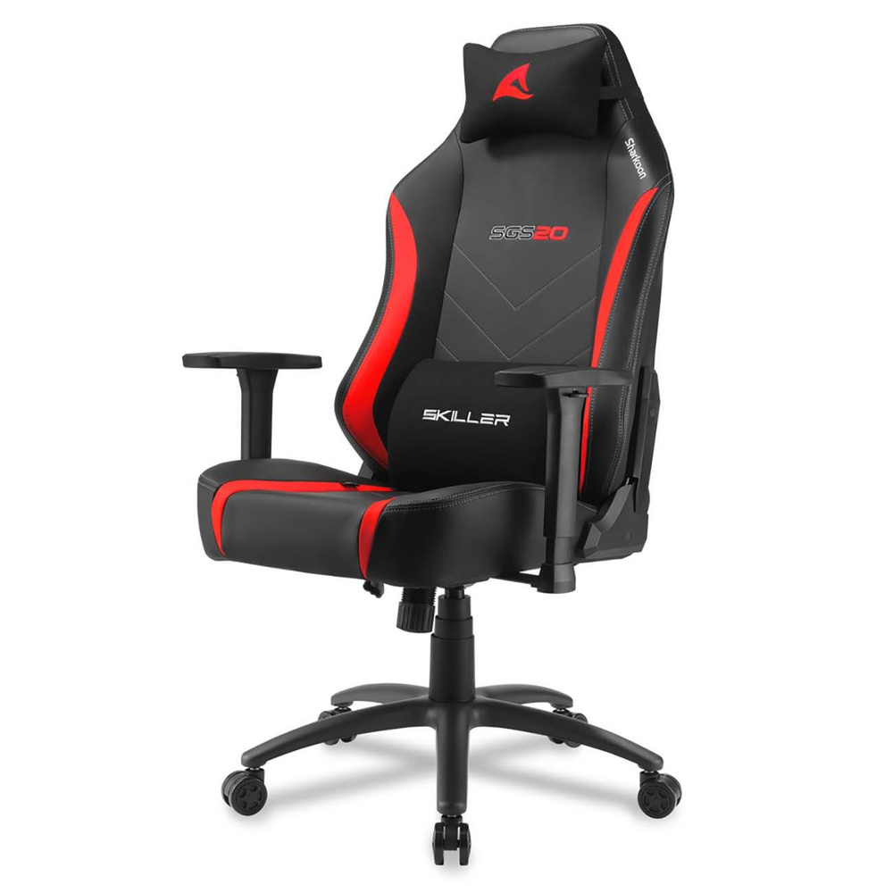 Sharkoon Игровое компьютерное кресло, черный, красный #1