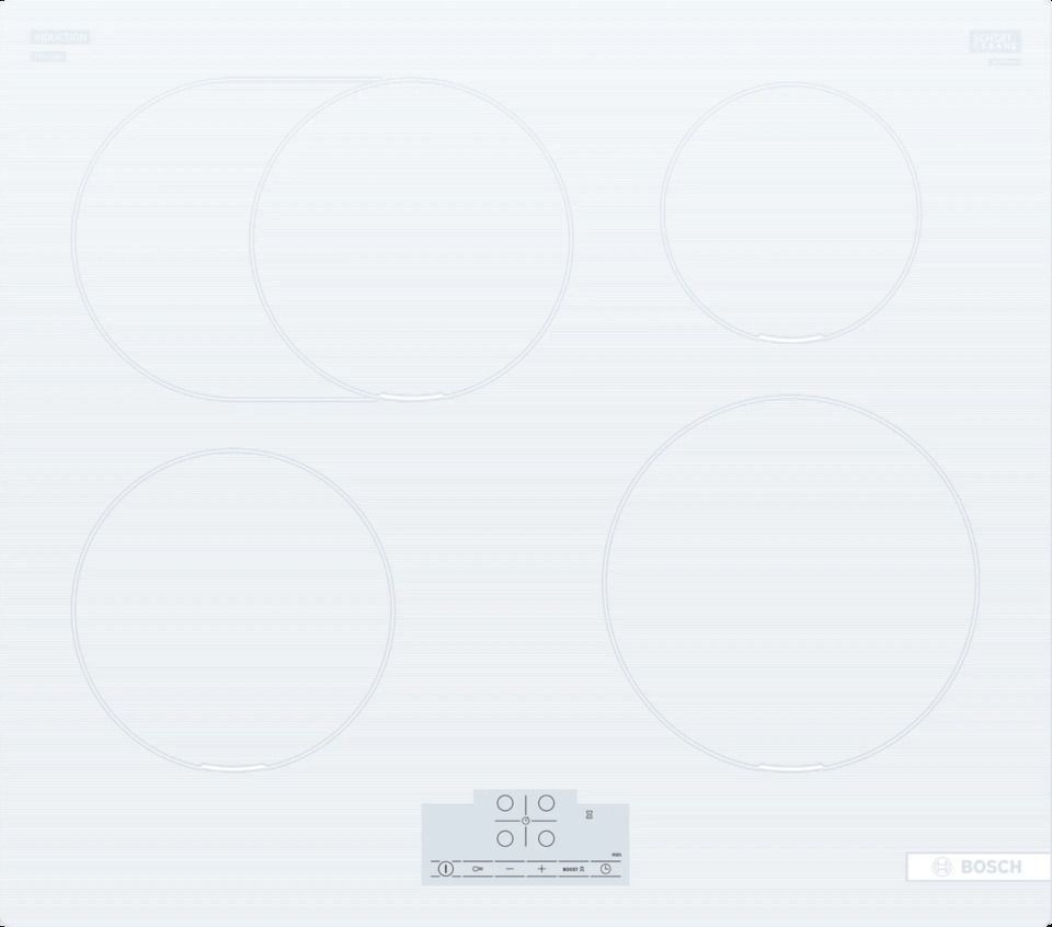 Bosch Индукционная варочная панель PIF612BB1E, белый #1