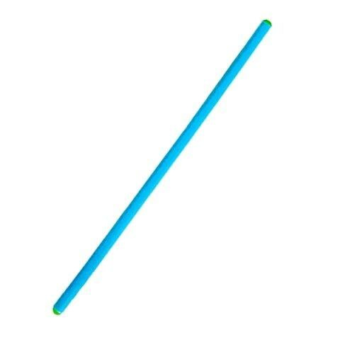 Палка для вертикальной стойки Совтехстром гимнастическая, 106 см, голубая  #1