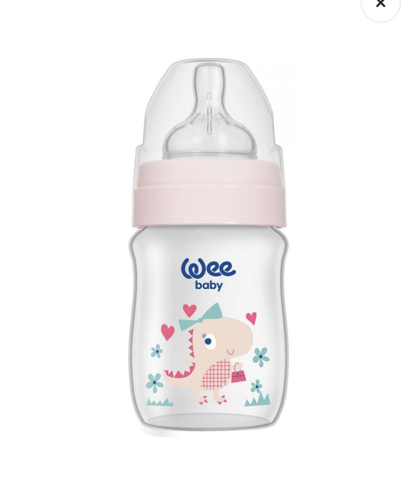 Бутылочка для кормления Wee Baby Classic Plus 0-6 месяцев полипропилен 150 мл  #1