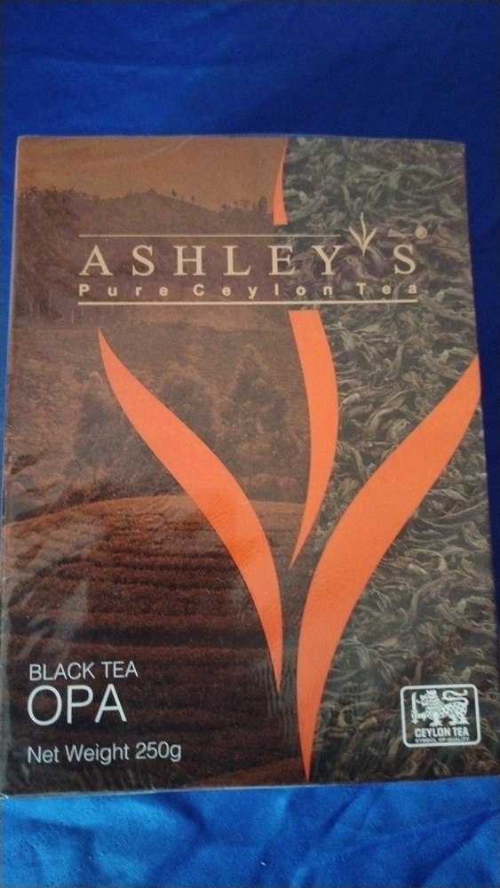 Чай черный крупнолистовой цейлонский ASHLEYS OPA, 250г, Шри-Ланка  #1