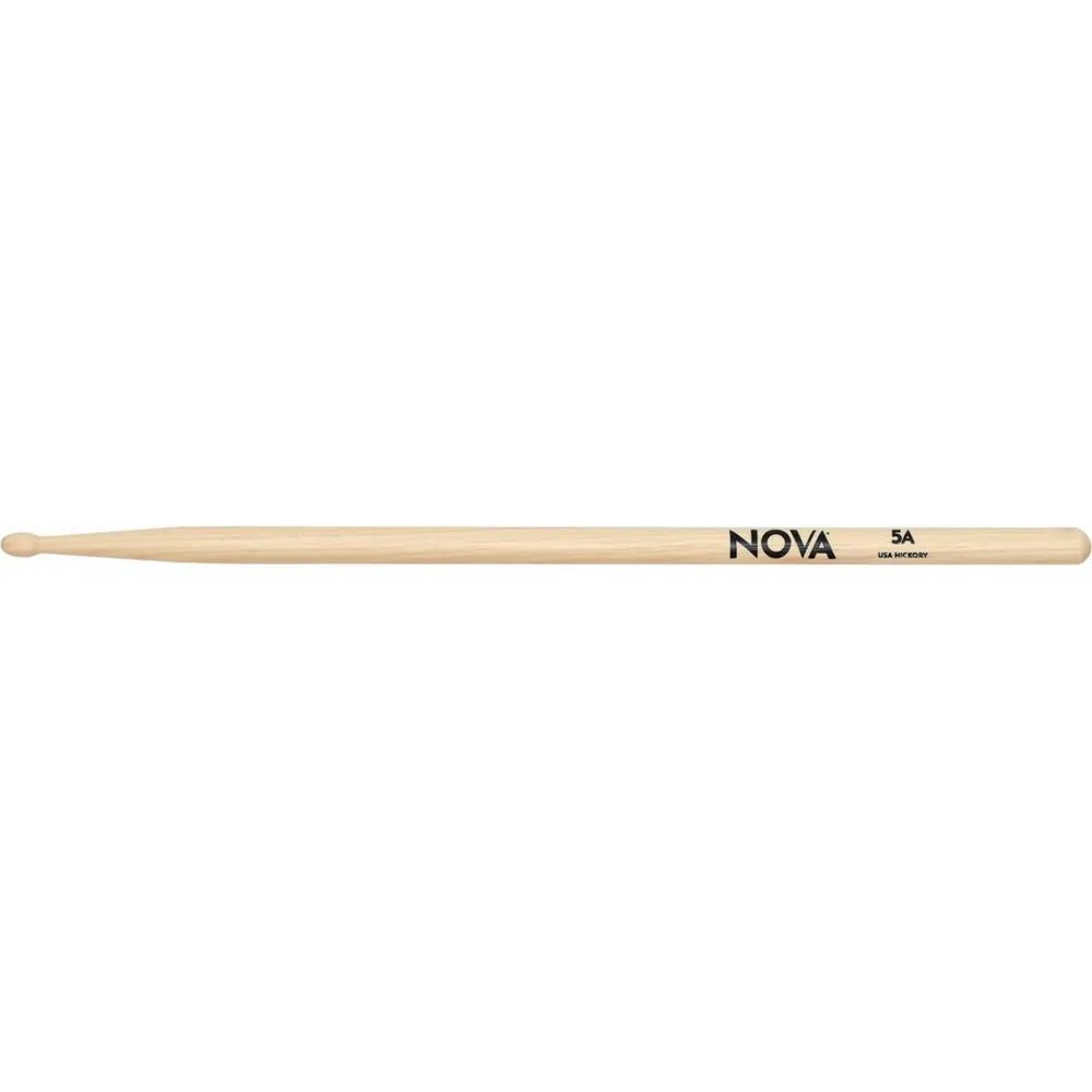 VIC FIRTH N5A NOVA барабанные палочки, орех, деревянный наконечник  #1