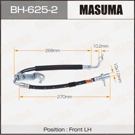 Шланг тормозной "Masuma" BH-625-2 front MAZDA 6 GH1 07- LH #1