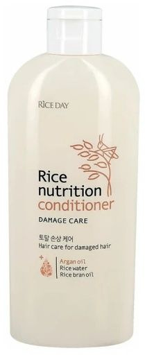 Восстанавливающий кондиционер для повреждённых волос LION Rice Nutrution Conditioner Damage care 200мл #1