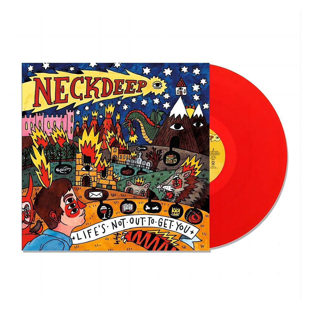 Виниловая пластинка Neck Deep - Life's Not Out To Get You Vinyl, LP, Album, Red #1