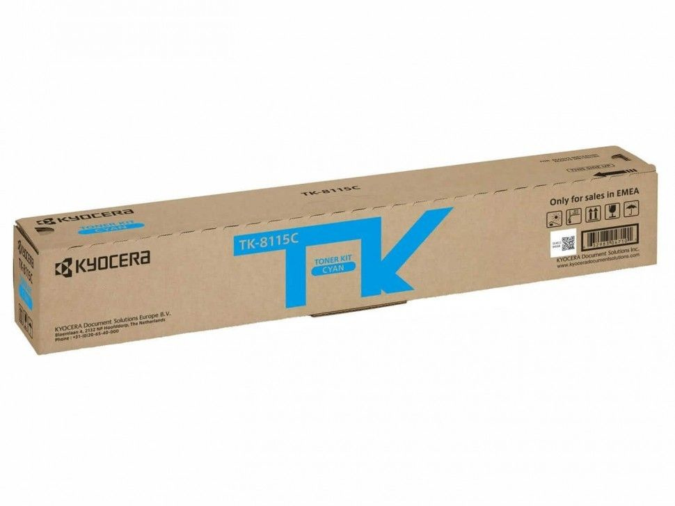 Картридж Kyocera TK-8115C (1T02P3CNL0) для принтеров Kyocera Ecosys M8124cidn/ M8130cidn, cyan, 6000 #1