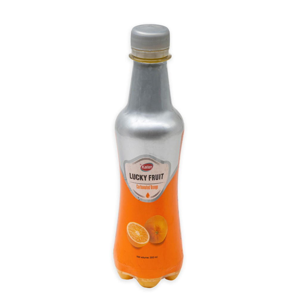 Газированный напиток со вкусом Апельсина Lucky Fruit 0,33 л #1