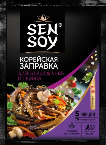 Sen Soy Заправка для баклажанов и грибов, 80 г * 3 шт. #1