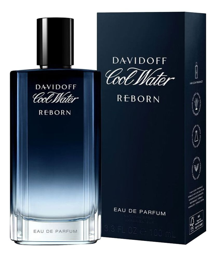 DAVIDOFF Парфюмерная вода Cool Water Reborn Eau de Parfum, 100 мл #1