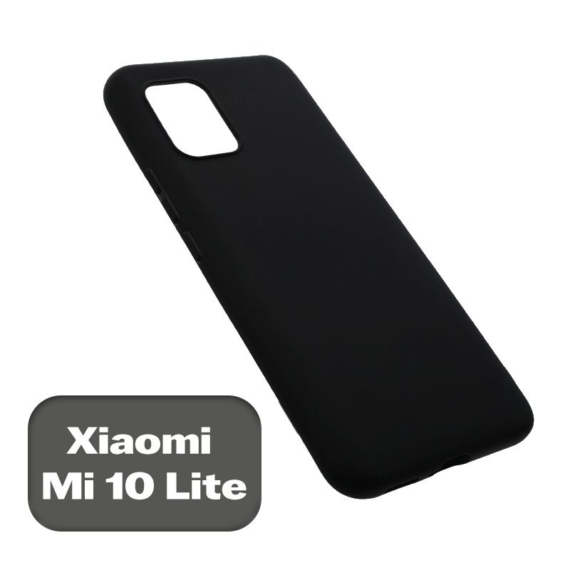 Матовый силиконовый чехол клип-кейс AFIVE на Xiaomi Mi 10 Lite с открытой камерой, тонкий по размеру #1