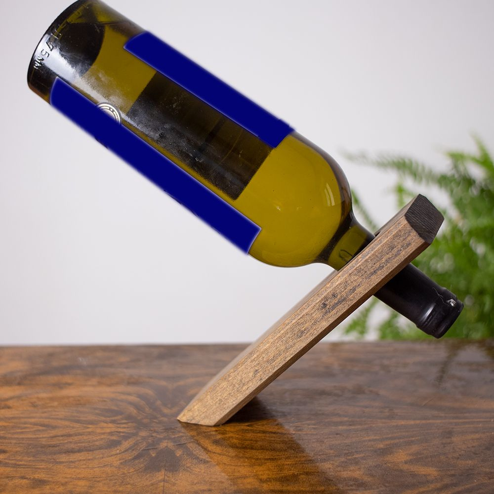 Левитирующая подставка для бутылки вина из дерева, подставка для бутылки  #1