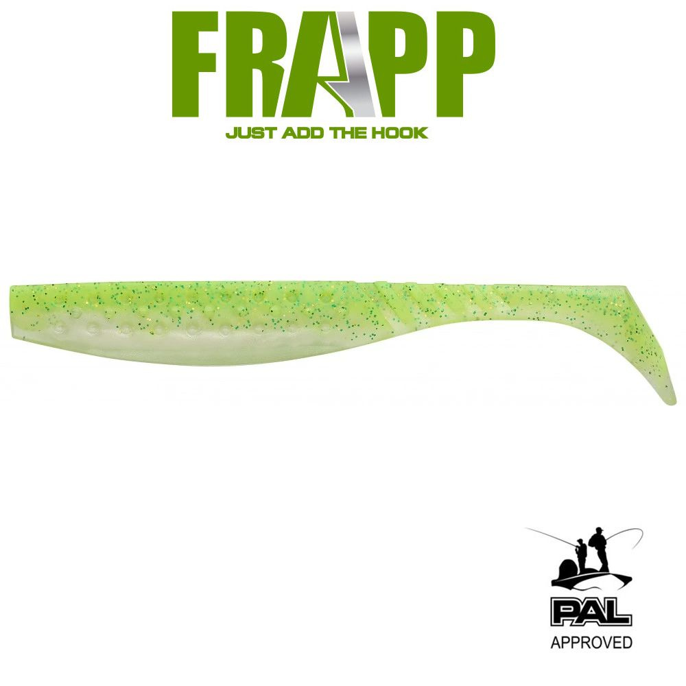 Приманка силиконовая Frapp Funky Shad 3.5" #PAL02 (7 шт/уп) #1