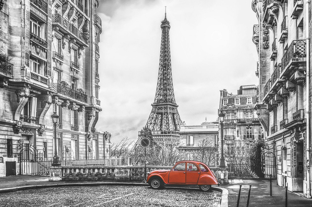 Фотообои на стену флизелиновые Париж 2019-B-N2 200х133см #1