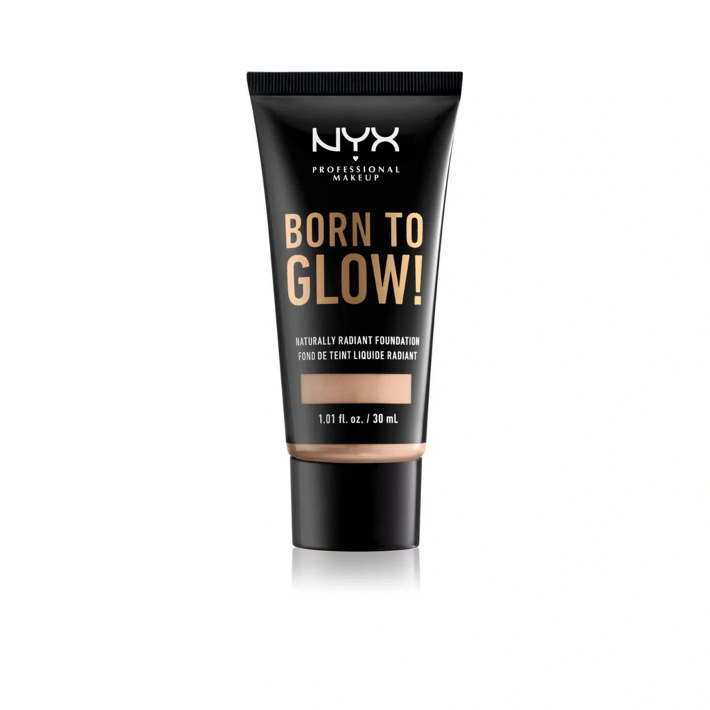 NYX Professional Makeup Born To Glow - жидкая осветляющая основа / 05 Light 30 ml  #1