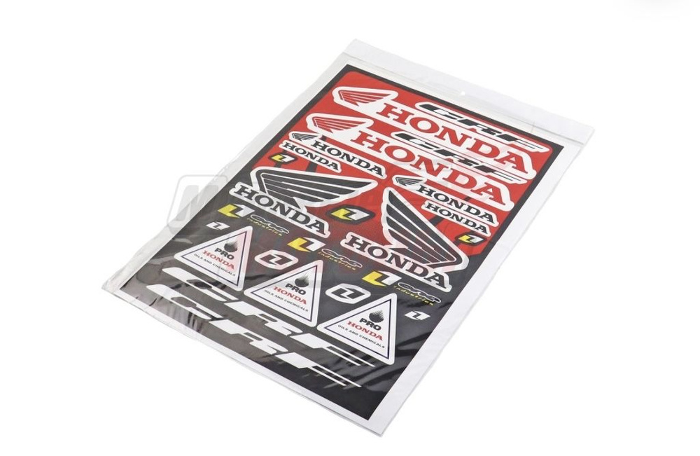 Наклейки: HONDA,CRF,ONE industries,PRO HONDA (30x45) #1