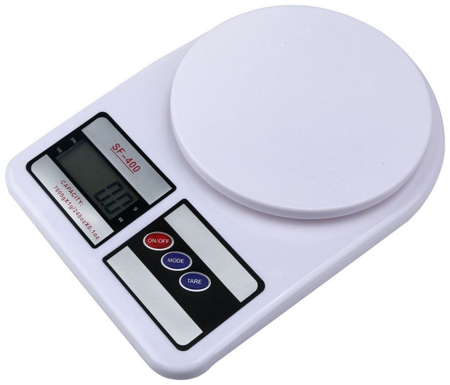Электронные кухонные весы 0000SF400, белый #1