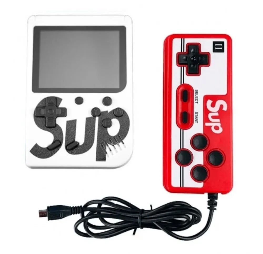 Портативная игровая приставка SUP-TWO 400 встроенных игр 8 бит с джойстиком/игровая консоль для цифрового #1