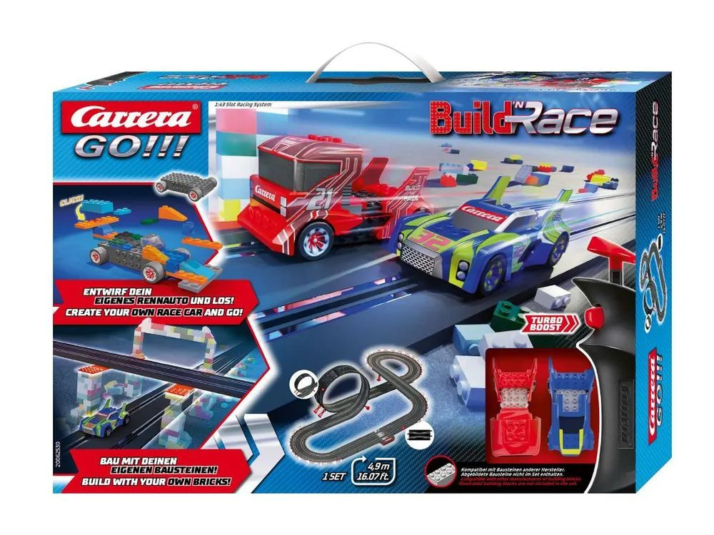 Гоночный трек Carrera Go! Build 'n Race (4,9м), 20062530 #1