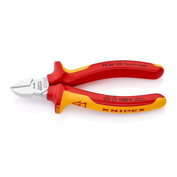 Кусачки боковые Knipex (KN-7006140) 145 мм #1