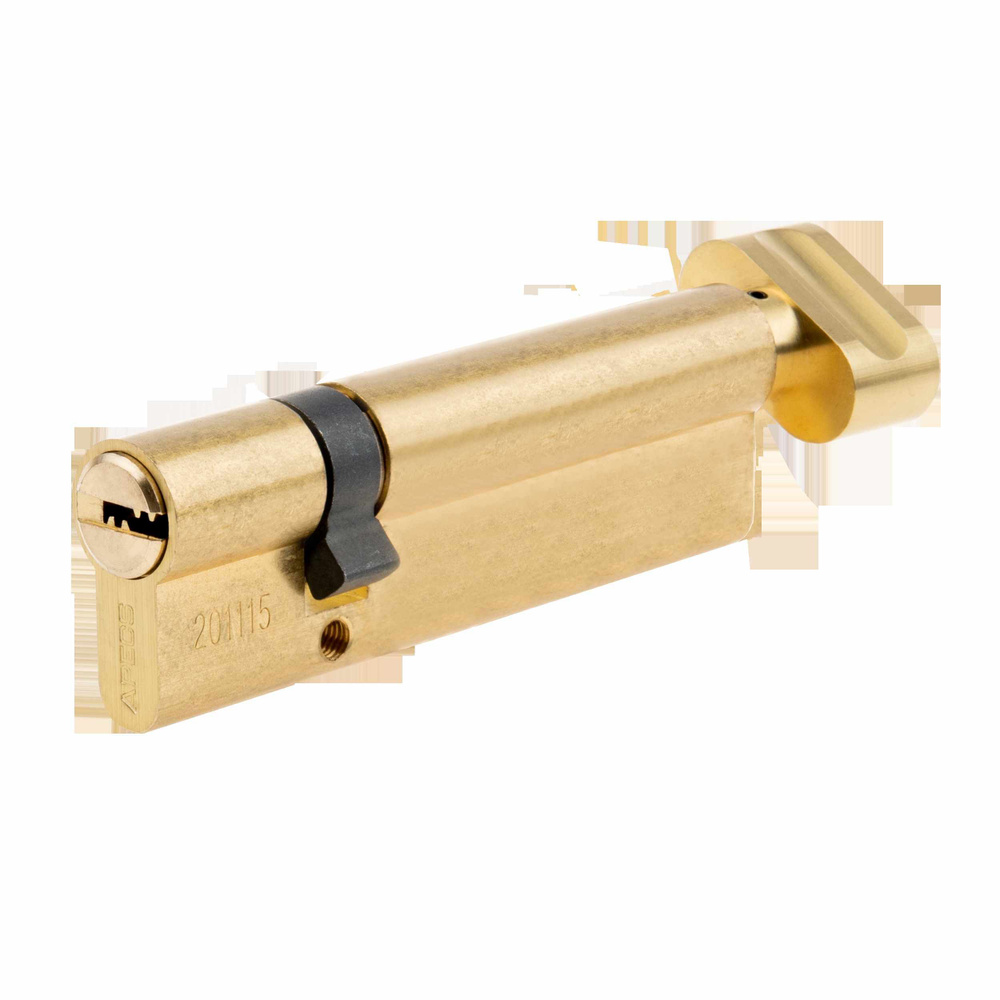Цилиндровые механизмы Apecs Pro LM-90(30/60C)-C-G 90 мм, ключ/вертушка, цвет золотой  #1