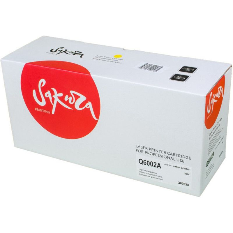 Картридж Sakura Q6002A (124A) для HP LJ 1600/LJ 2600n/LJ 2605/LJ 2605dn/LJ 2605dtn/CM1015MFP/CM1017MFP, #1