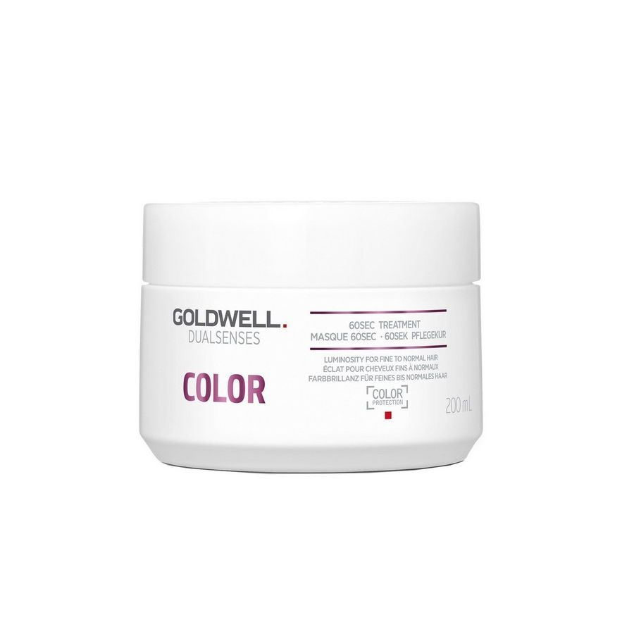 Goldwell Dualsenses Color 60Sec Treatment - Маска для блеска окрашенных волос 200 мл  #1