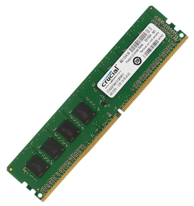 Crucial Оперативная память DDR4 4GB 2133 MHz 1x4 ГБ (CT4G4DFS8213.C8FDD2) #1