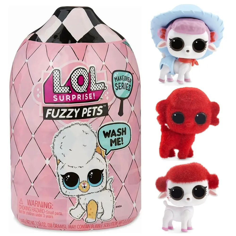 Кукла L.O.L. Surprise! Fuzzy Pets ЛОЛ Пушистые питомцы 5 серия #1