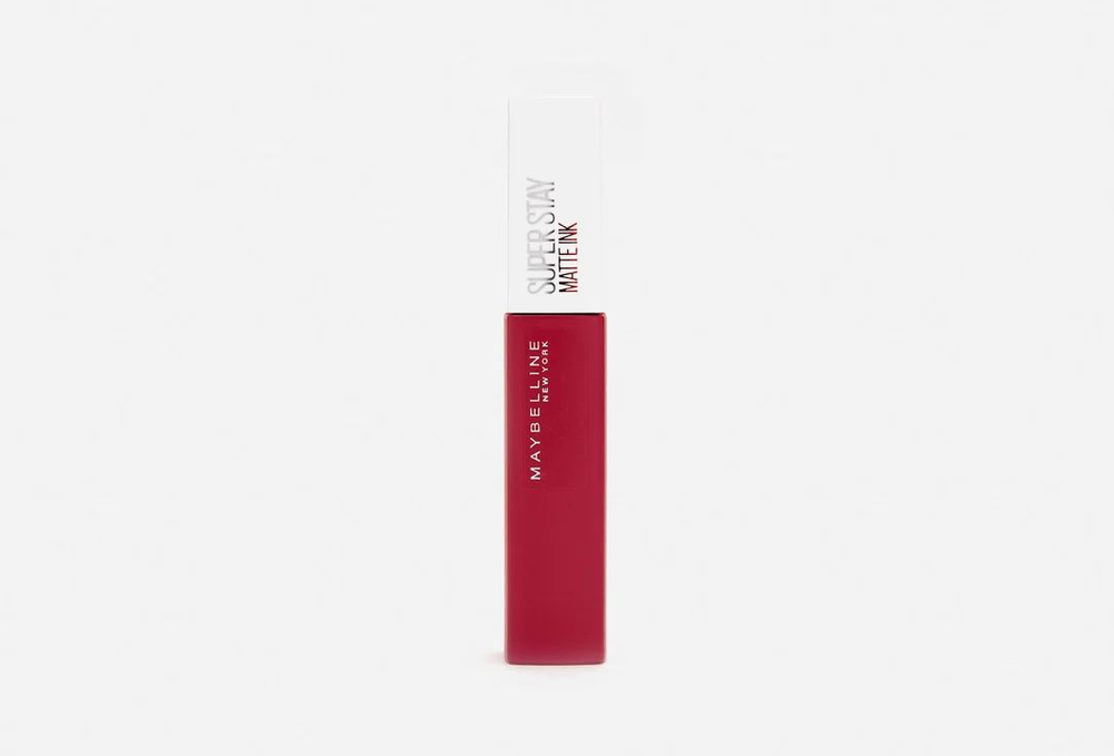 Maybelline New York Superstay Matte Ink стойкая жидкая матовая помада для губ оттенок 80 ruler  #1