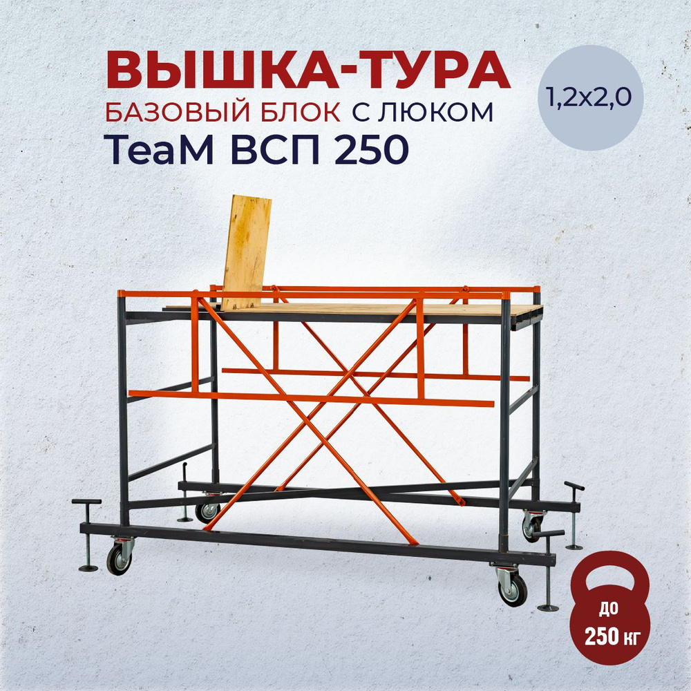 Базовый блок вышки-туры TEAM ВСП 1,2Х2,0 #1