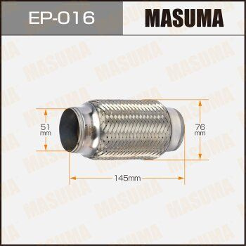 Гофра глушителя MASUMA EP-016 51x145 #1