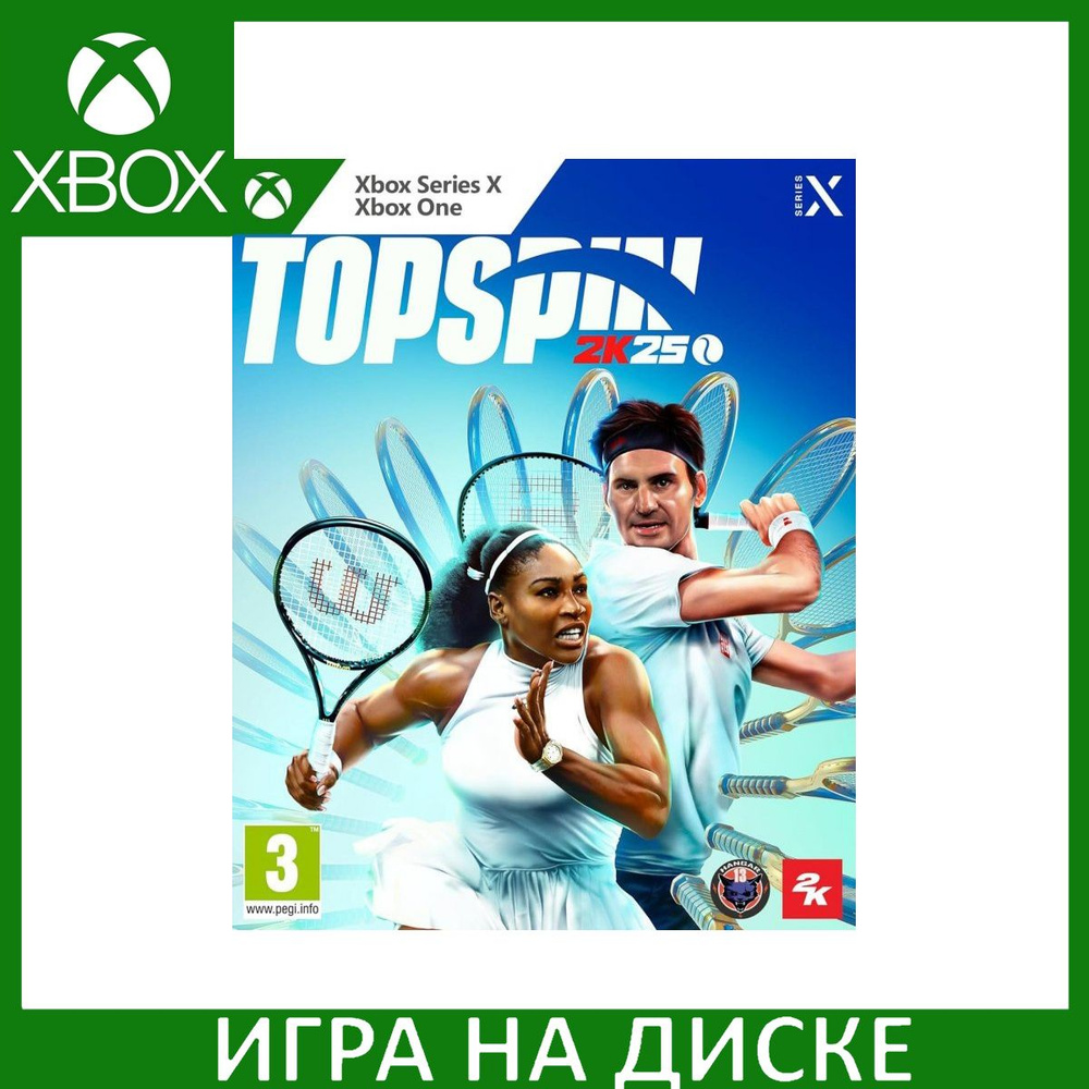 Игра Top Spin 2K25 (Xbox One/Series X) Диск для Xbox One и Xbox Series X #1