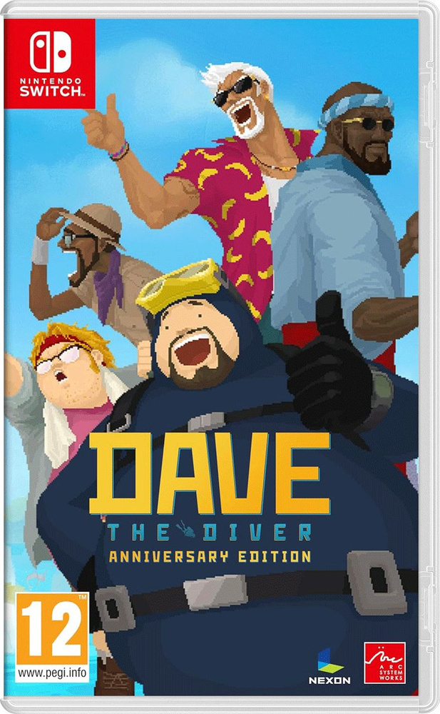 Игра DAVE THE DIVER Anniversary Edition (Nintendo Switch, Русские субтитры) #1