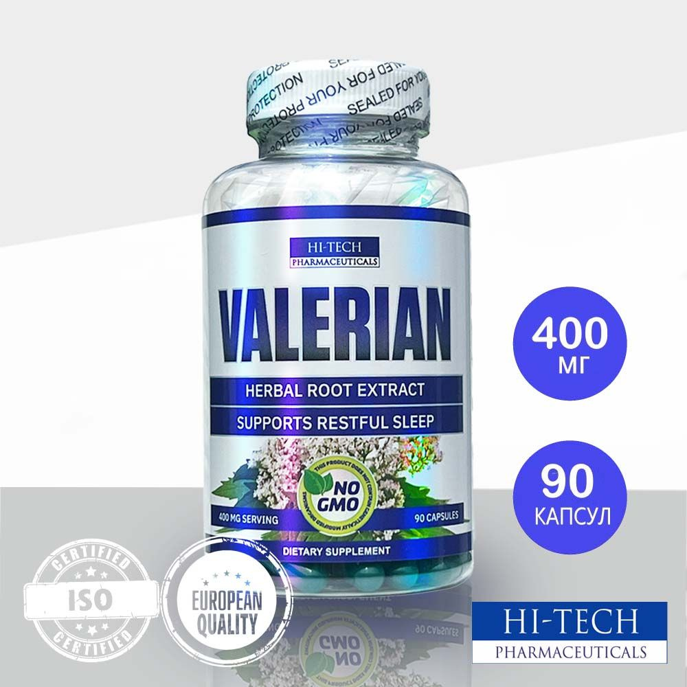 Valerian 90 капсул, 400мг #1