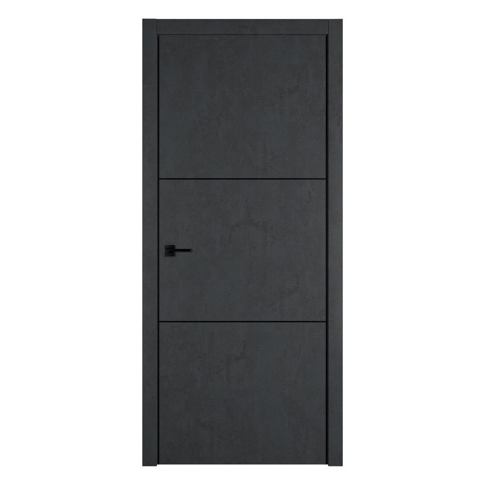 Дверь URBAN 2 / JET LOFT / BLACK MOULD / BE (800x2000) + коробка + 5 наличников  #1