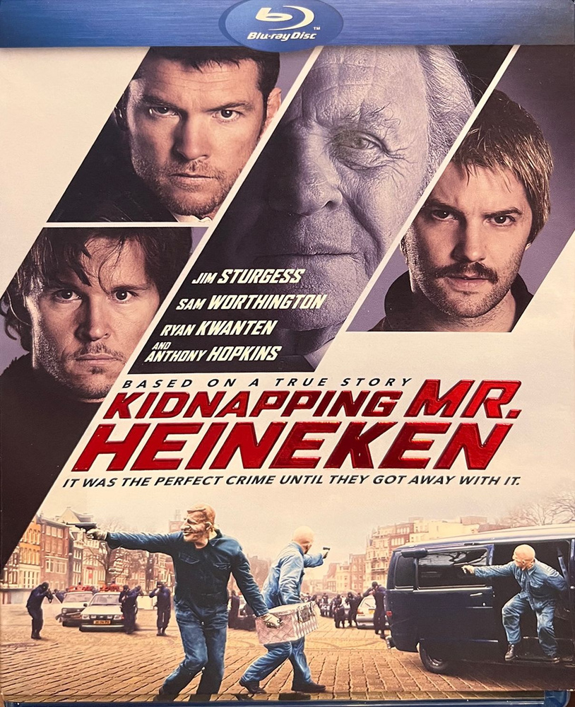 Kidnapping Mr. Heineken. Похищение Фредди Хайнекена, 2014, в гл. роли Энтони Хопкинс, BluRay, американское #1