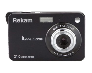 Фотоаппарат Rekam iLook S990i black metallic #1