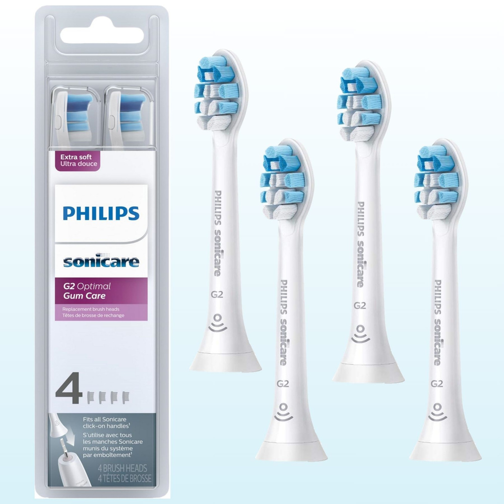 Philips Sonicare G2 Оптимальный уход за деснами,Головка электрической зубной щетки Philips для здоровья #1