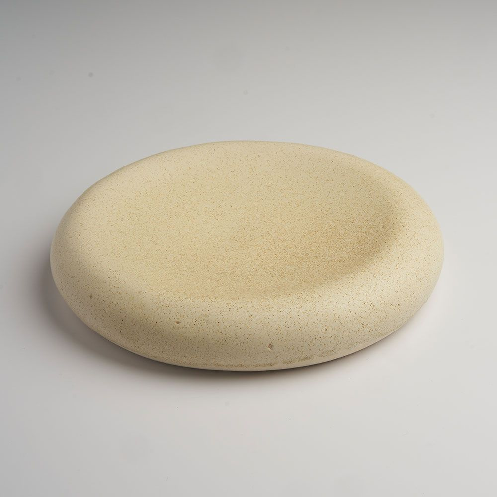 Блюдо, 1 шт, Керамика Песок, диаметр 21 см #1