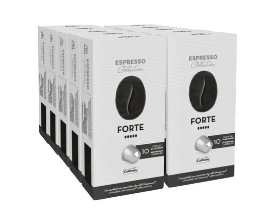 Кофе в алюминиевых капсулах Nespresso Forte 100% robusto, для кофемашин Nespresso, 100 капсул.  #1