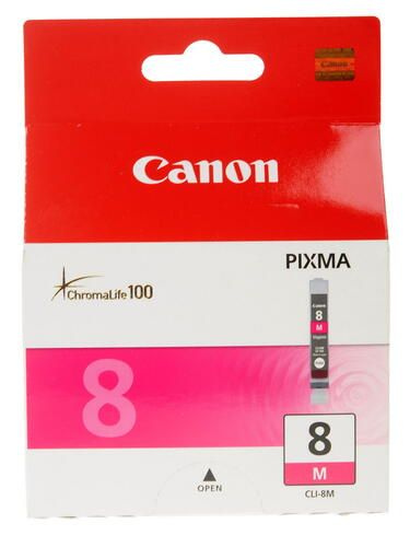 Картридж Canon CLI-8M пурпурный Canon, оригинальный, 420 страниц, 1 шт  #1