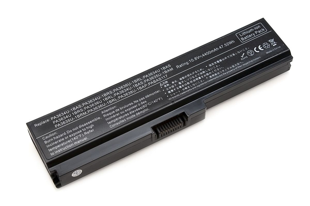 Аккумулятор Greenway для ноутбука Toshiba Satellite L655-19U 5200 mah 11.1V #1