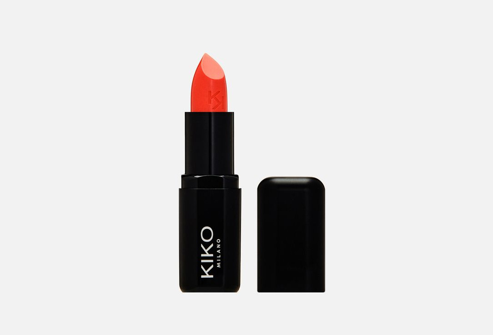 Насыщенная и питательная помада с ярким финишем KIKO MILANO SMART FUSION LIPSTICK - 411, Coral  #1