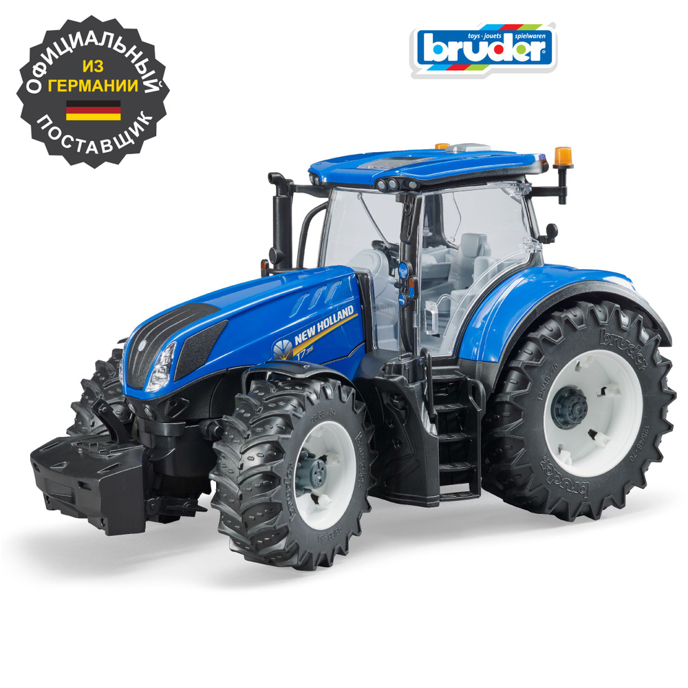 Машинка Bruder Трактор New Holland T7.315, Брудер, 03-120 #1