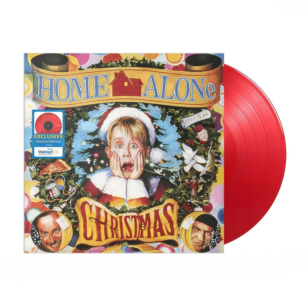 Виниловая пластинка Home Alone Christmas Vinyl, LP, Compilation, Limited Edition, Reissue, Red Translucent #1