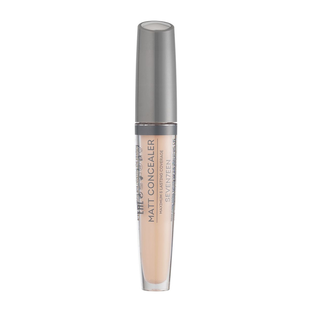 Seventeen Матовый жидкий консилер Matt Concealer Extra Coverage, 00 натуральный, 3 мл  #1