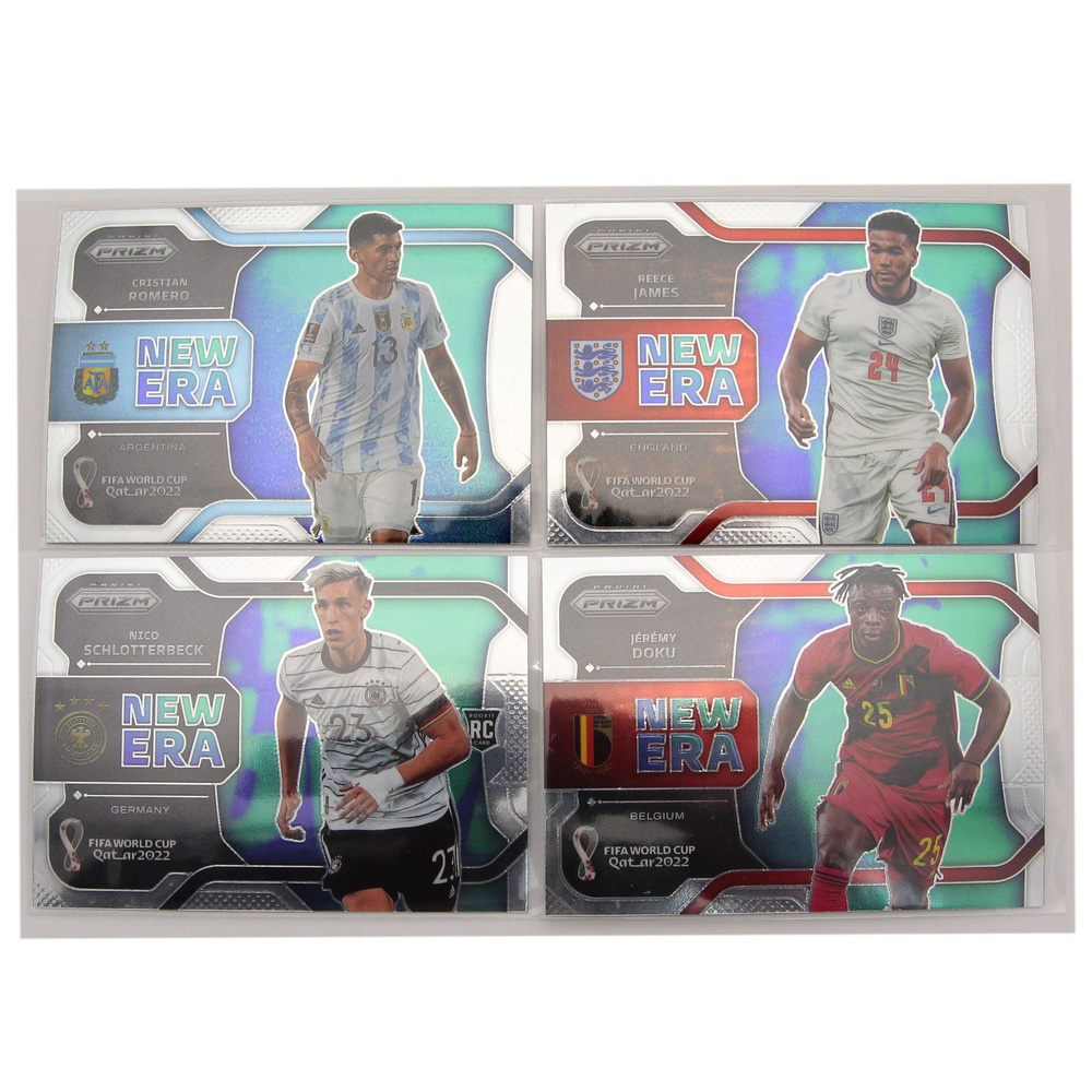 Panini / Набор из 4 карточек Panini Prizm FIFA World Cup Qatar 2022 - NEW ERA - S0367 #1